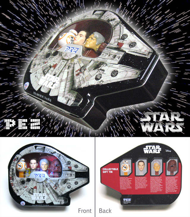 star wars pez tin